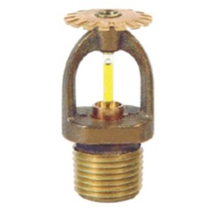 Modelo CC1 – Sprinklers para Espaços Cobertos com Material Combustível ™, Upright